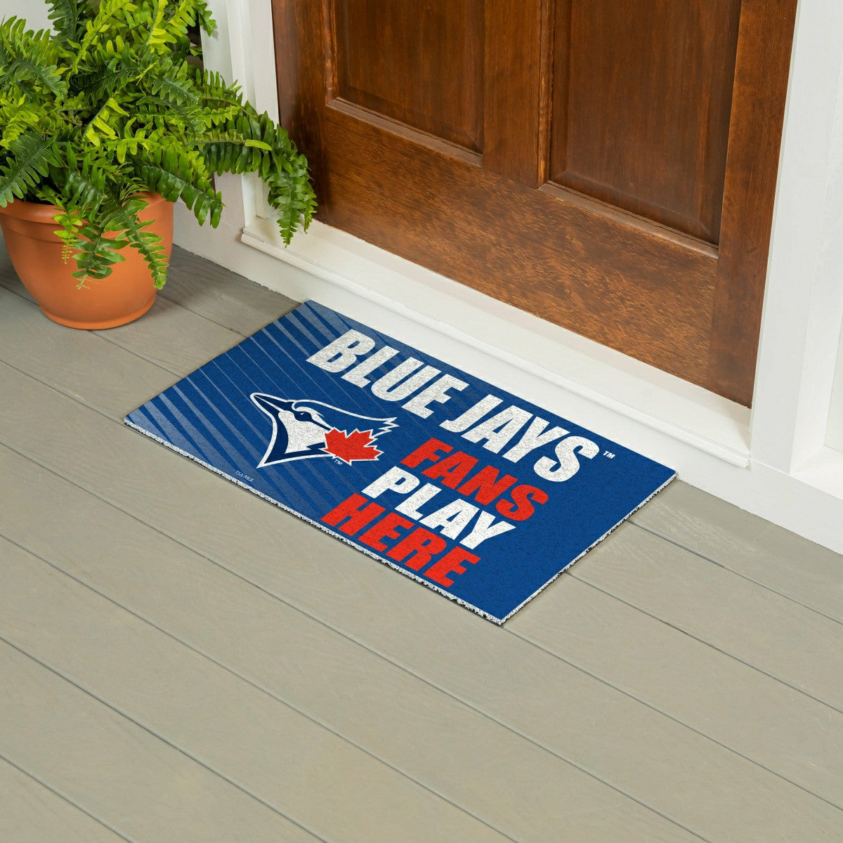 Toronto Blue Jays Fan Mat, 28"x16" - MLB