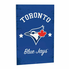 Toronto Blue Jays Wood Wall Sign, 16x24 - MLB Home