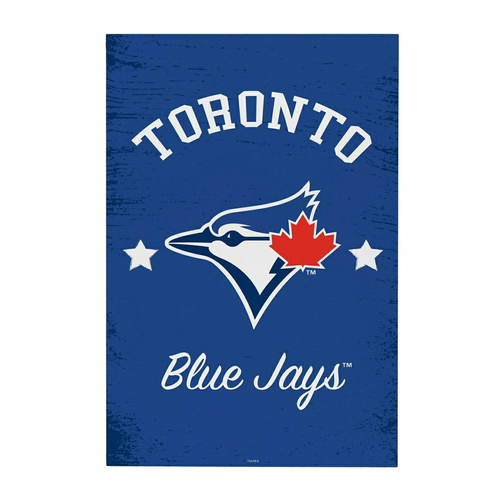 Toronto Blue Jays Wood Wall Sign, 16x24 - MLB Home
