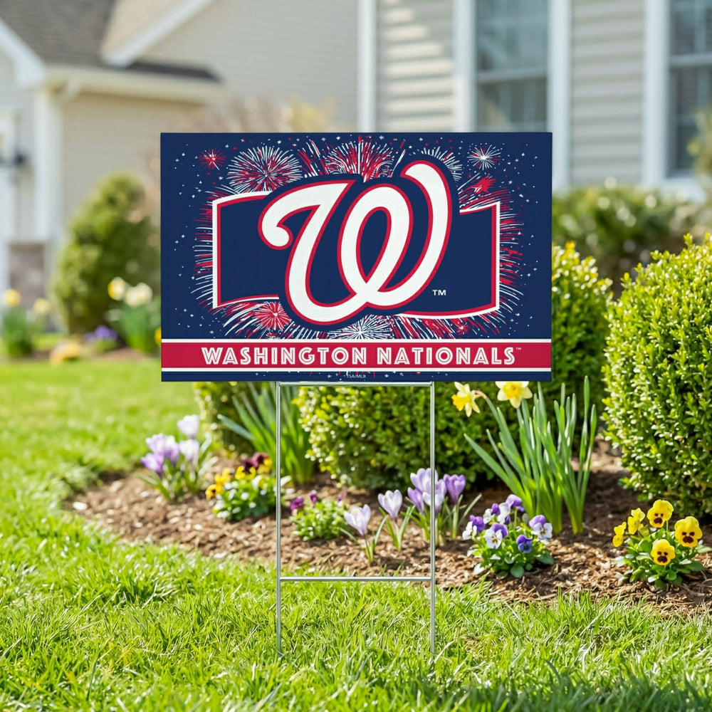 Washington Nationals Yard Sign, Patriotic - MLB Home