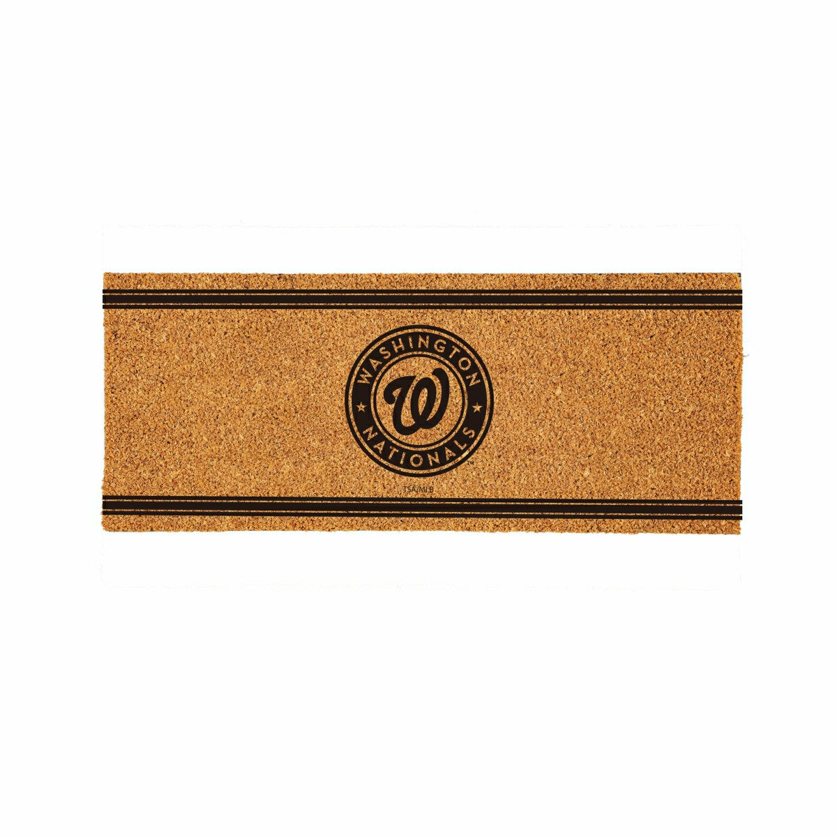 Washington Nationals Extra Large One Color Coir Mat, 60"x24" - MLB