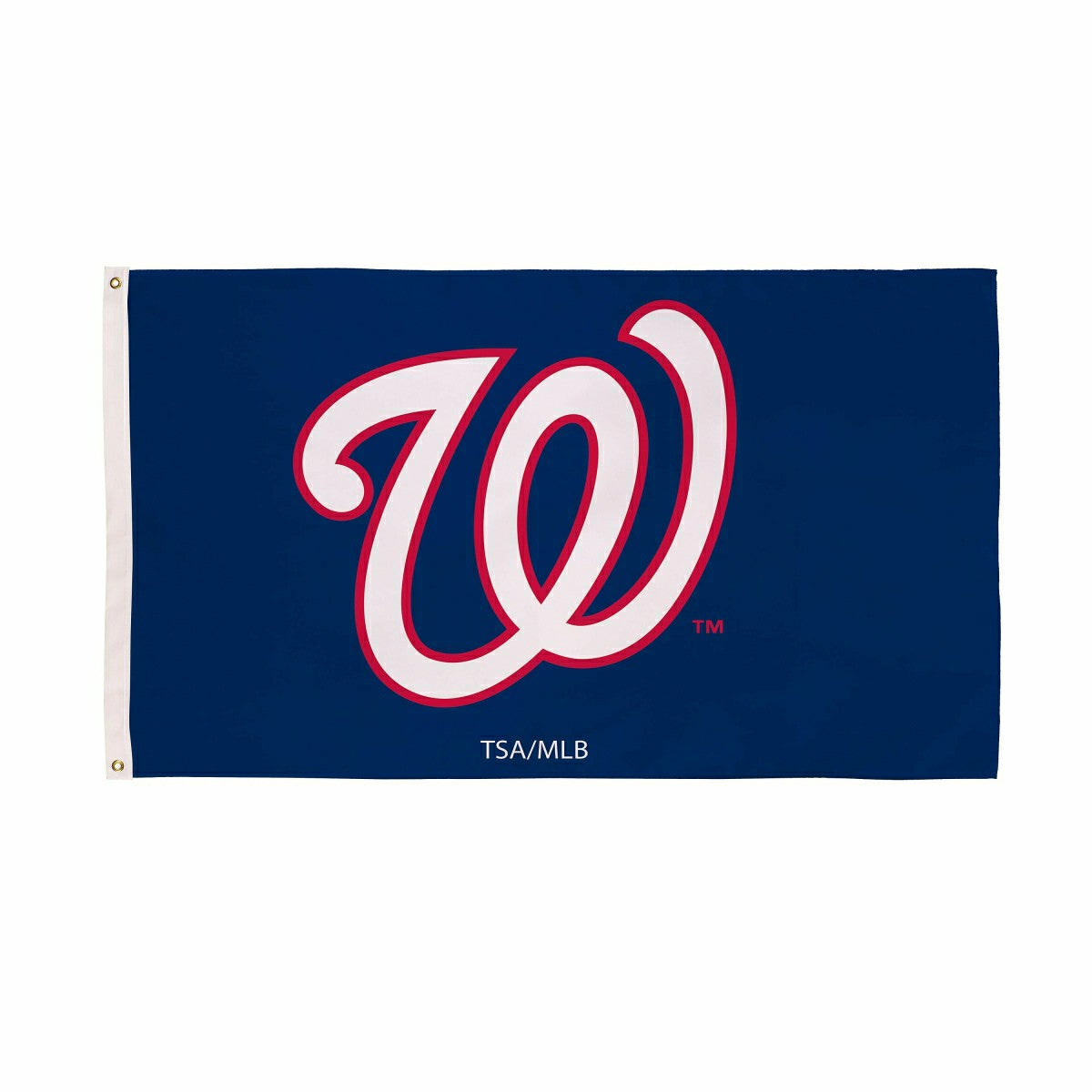 Washington Nationals Single Sided Flag w/ 2 Grommets 3'x5' - MLB Home