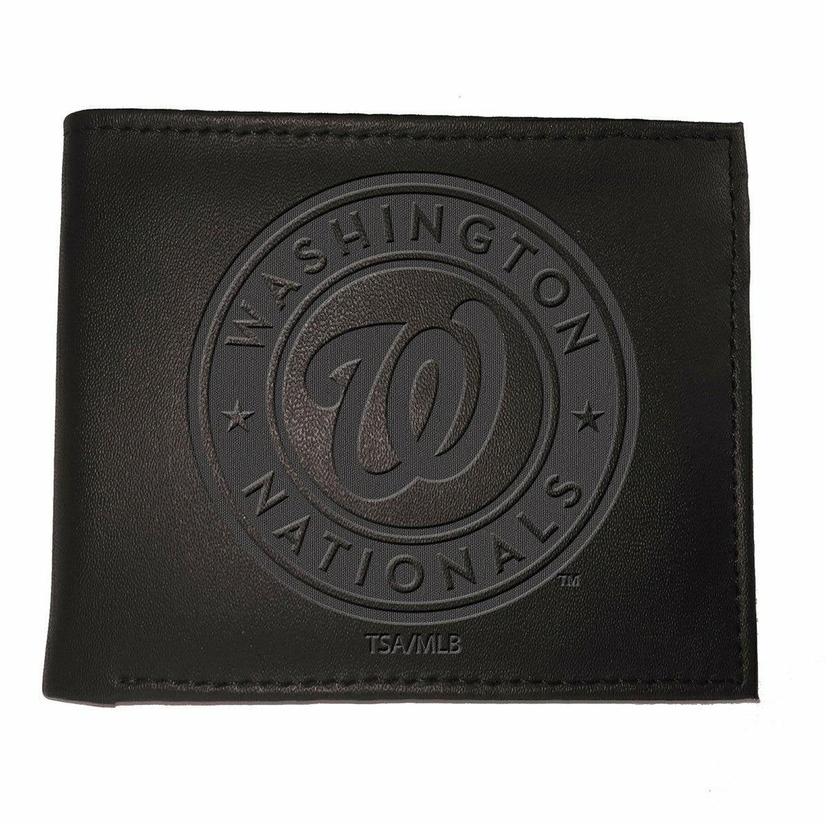Washington Nationals Bi-Fold Wallet Black - MLB Home