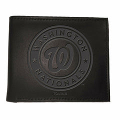 Washington Nationals Bi-Fold Wallet Black - MLB Home