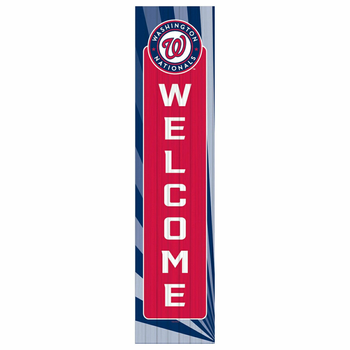 Washington Nationals, Summer Seasonal Leaner, 46" Single Sided - MLB Home