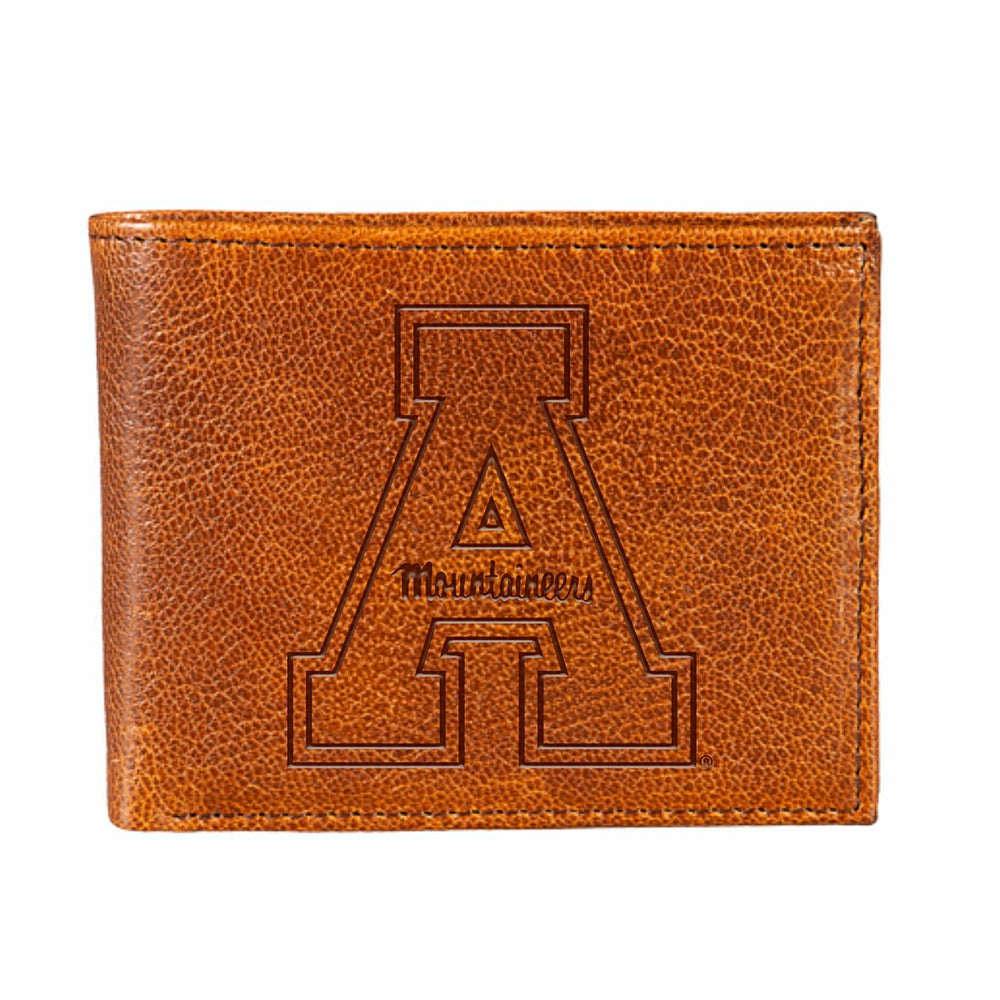 Appalachian State University, Embossed 100% Genuine Tumbled Leather Pa - Collegiate Home