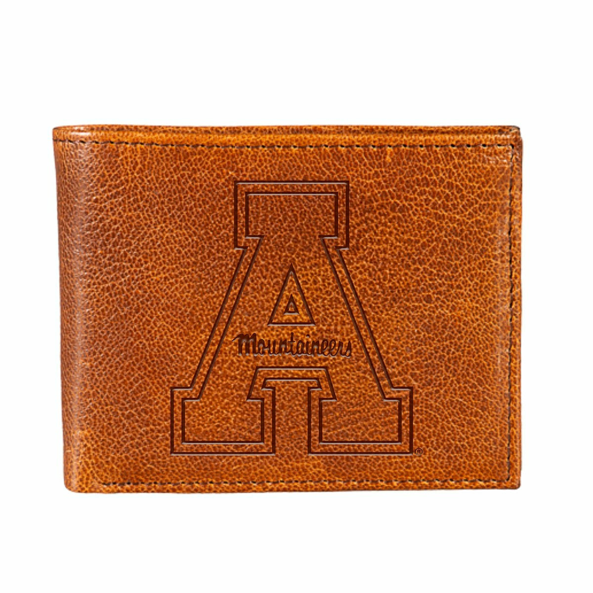 Appalachian State University, Embossed 100% Genuine Tumbled Leather Pa - Collegiate Home
