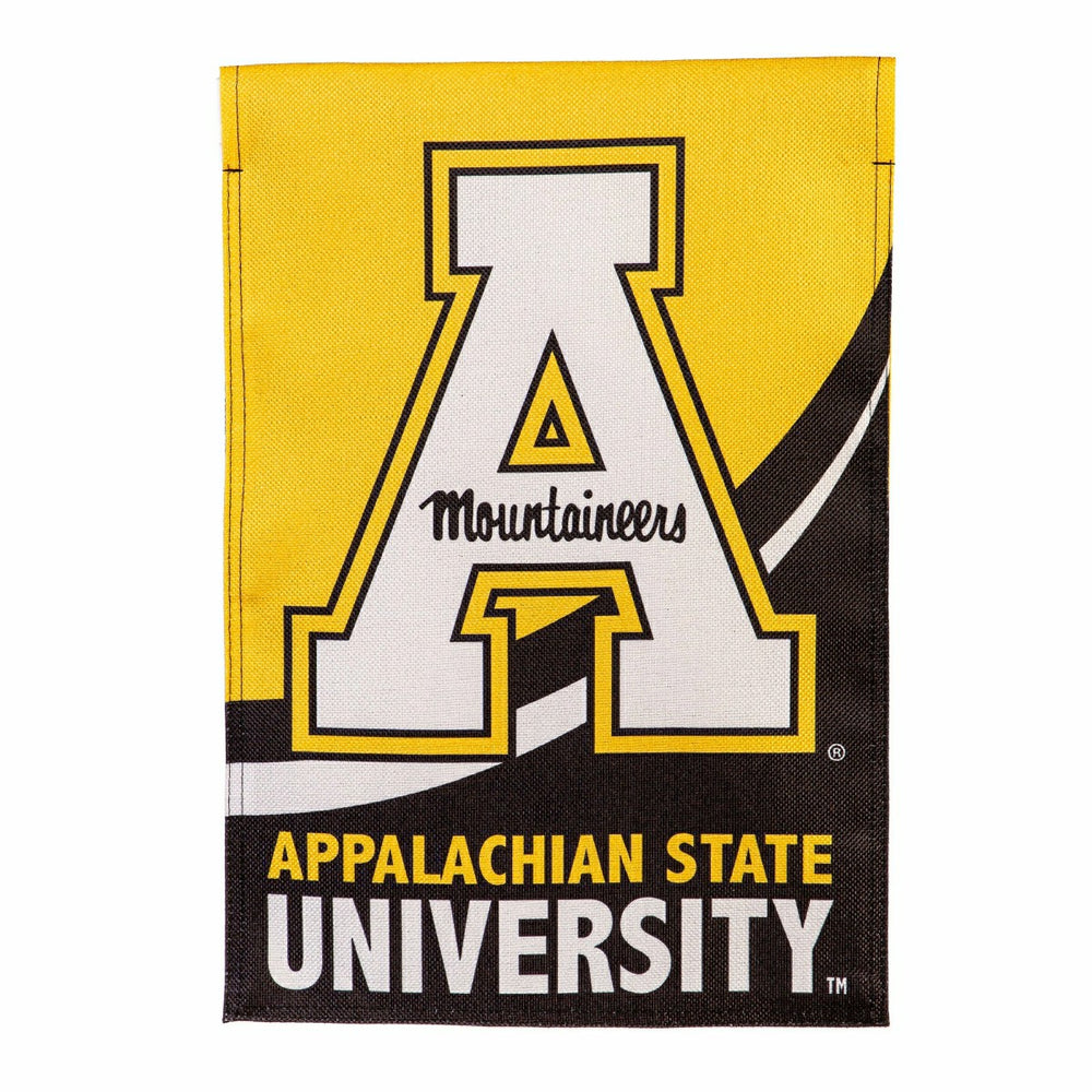 Appalachian State University Burlap Flag GDN Size - Collegiate Home