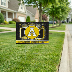 Appalachian State University Yard Sign, Patriotic - Collegiate Home