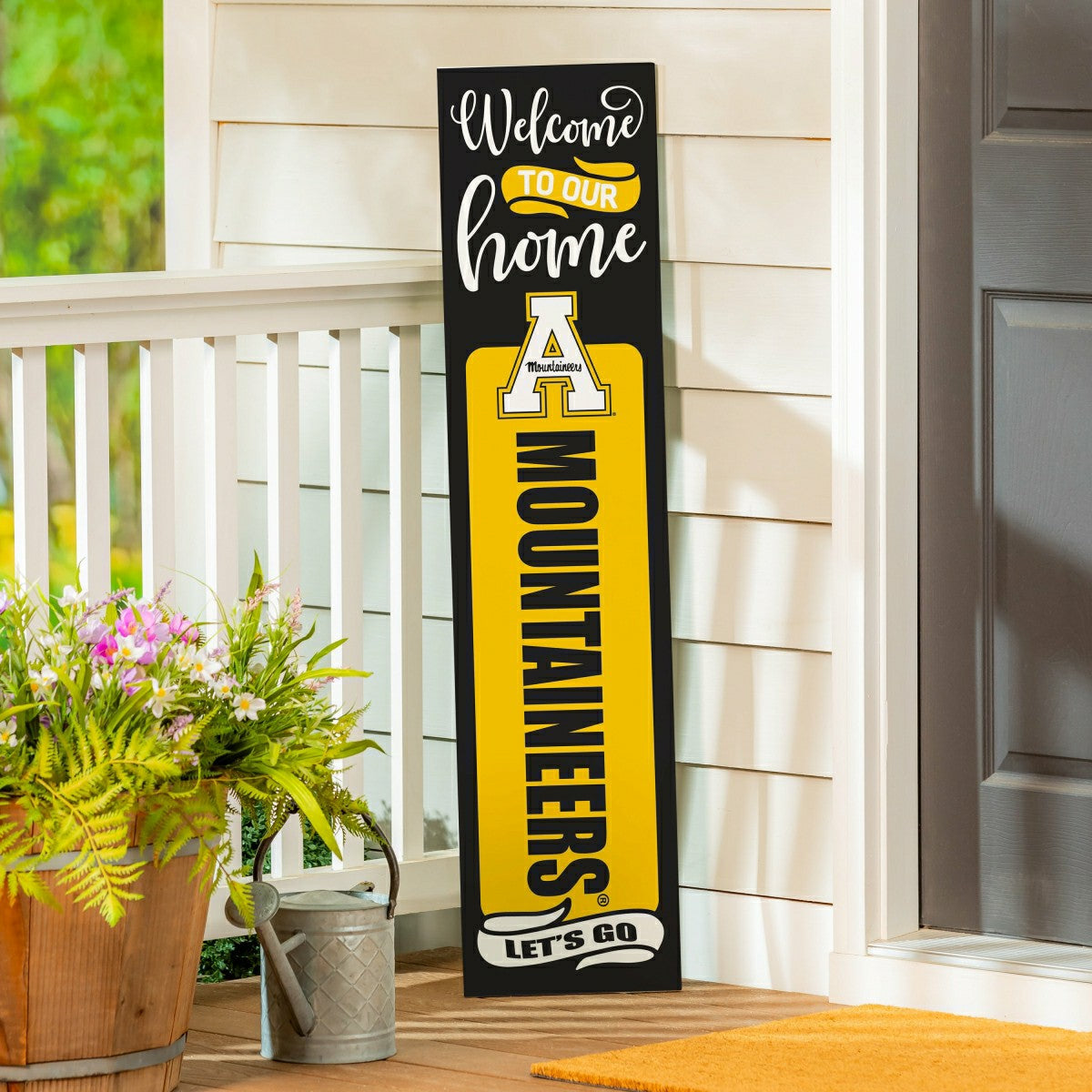 47" Double Sided Leaner, Appalachian State University, Halloween - Collegiate Home