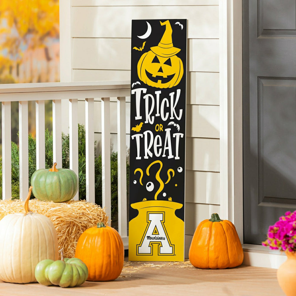 47" Double Sided Leaner, Appalachian State University, Halloween - Collegiate Home