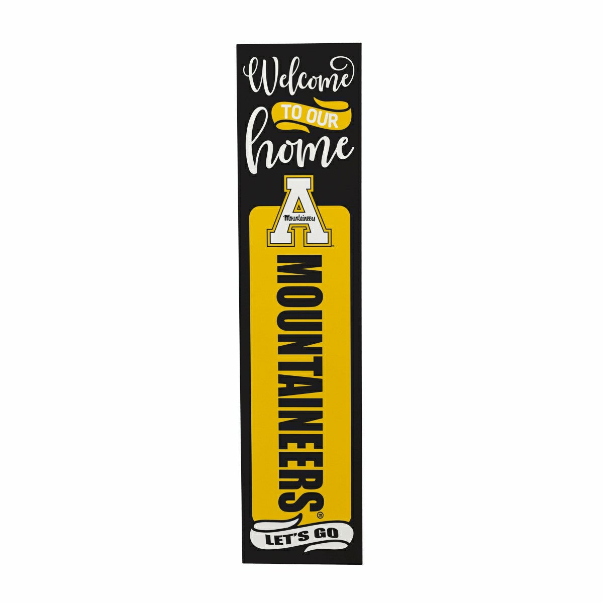 47" Double Sided Leaner, Appalachian State University, Halloween - Collegiate Home