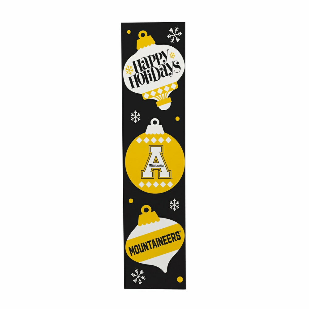 47" Double Sided Leaner, Appalachian State University, Christmas - Collegiate Home