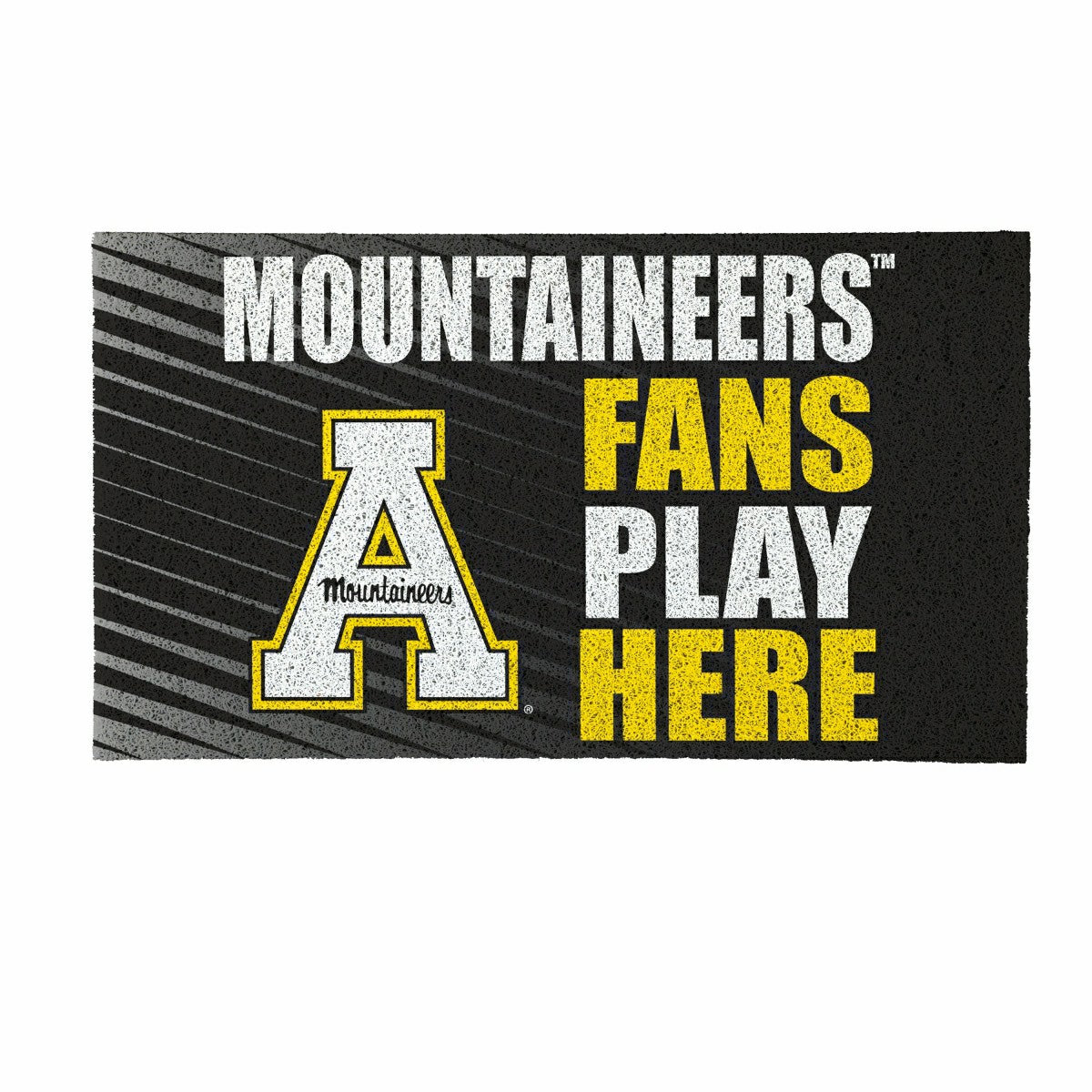 Appalachian State University Fan Mat, 28"x16" - Collegiate