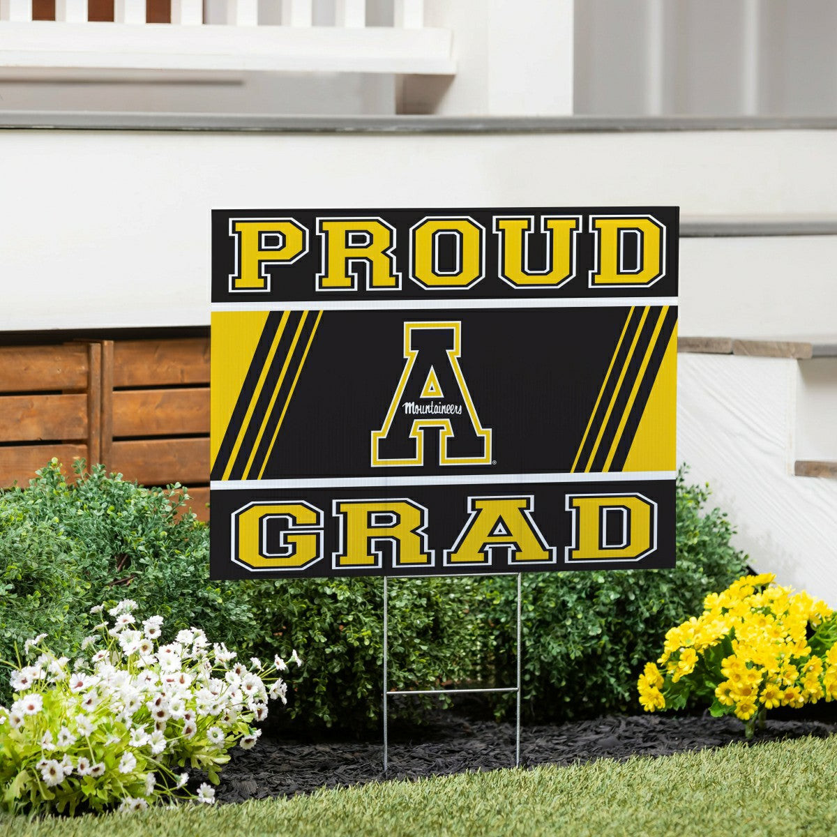 Appalachian State University Coroplast Yard Sign Graduate - Collegiate Home