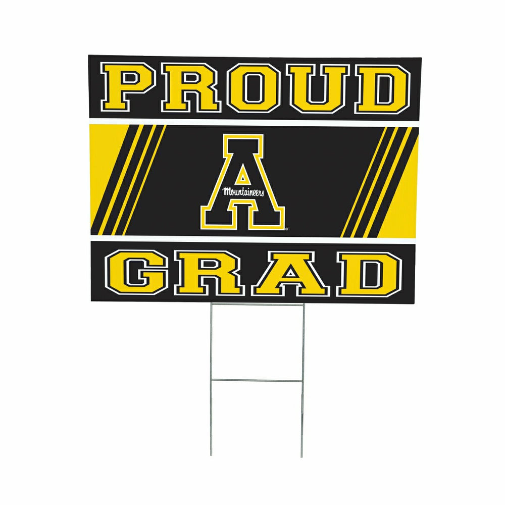 Appalachian State University Coroplast Yard Sign Graduate - Collegiate Home
