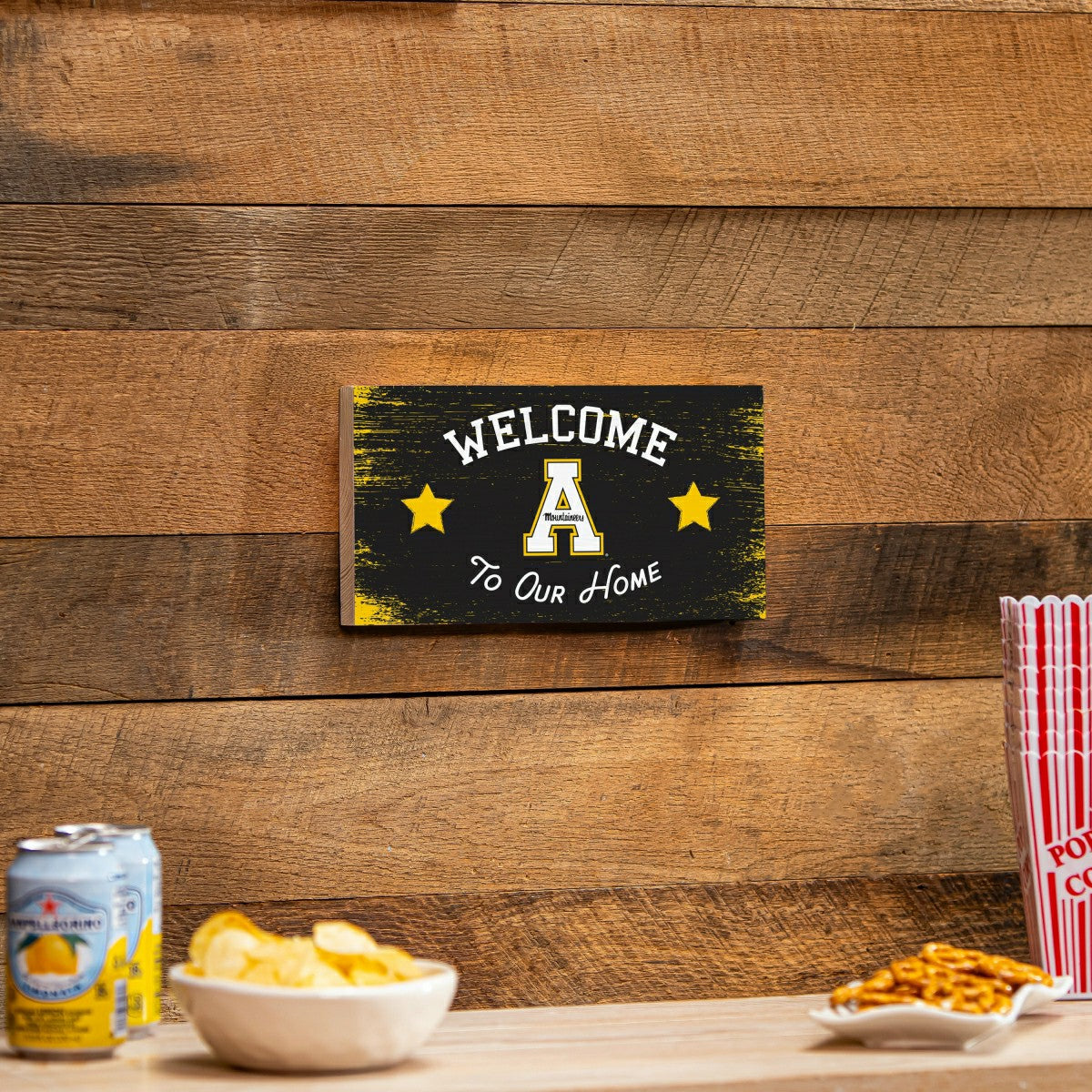 Appalachian State University Wood Wall Sign, 6x11 - Collegiate Home