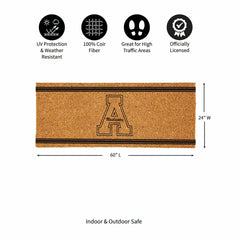 Appalachian State University Extra Large One Color Coir Mat, 60"x24" - Collegiate