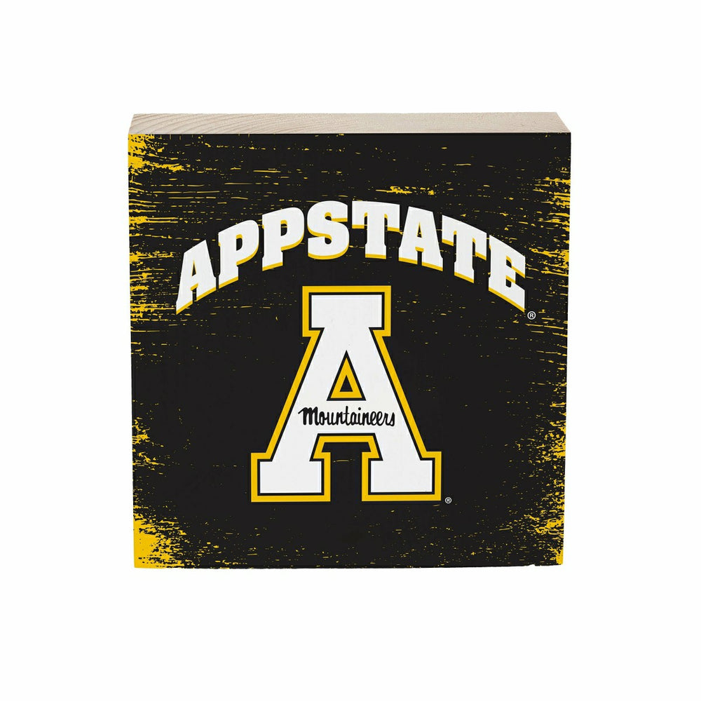 Appalachian State University Plock, Down Home Fans, 6x6 - Collegiate Home