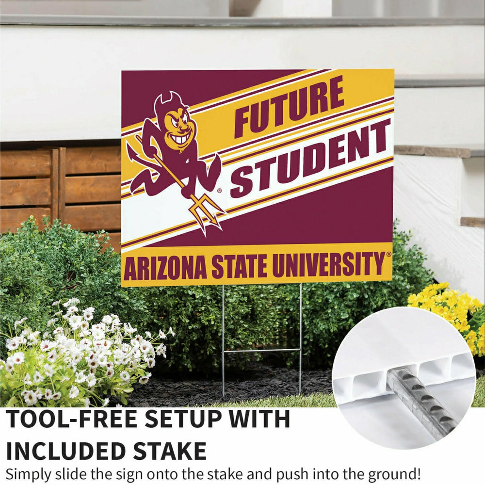 Arizona State University Coroplast Yard Sign, Future Student - Collegiate Home