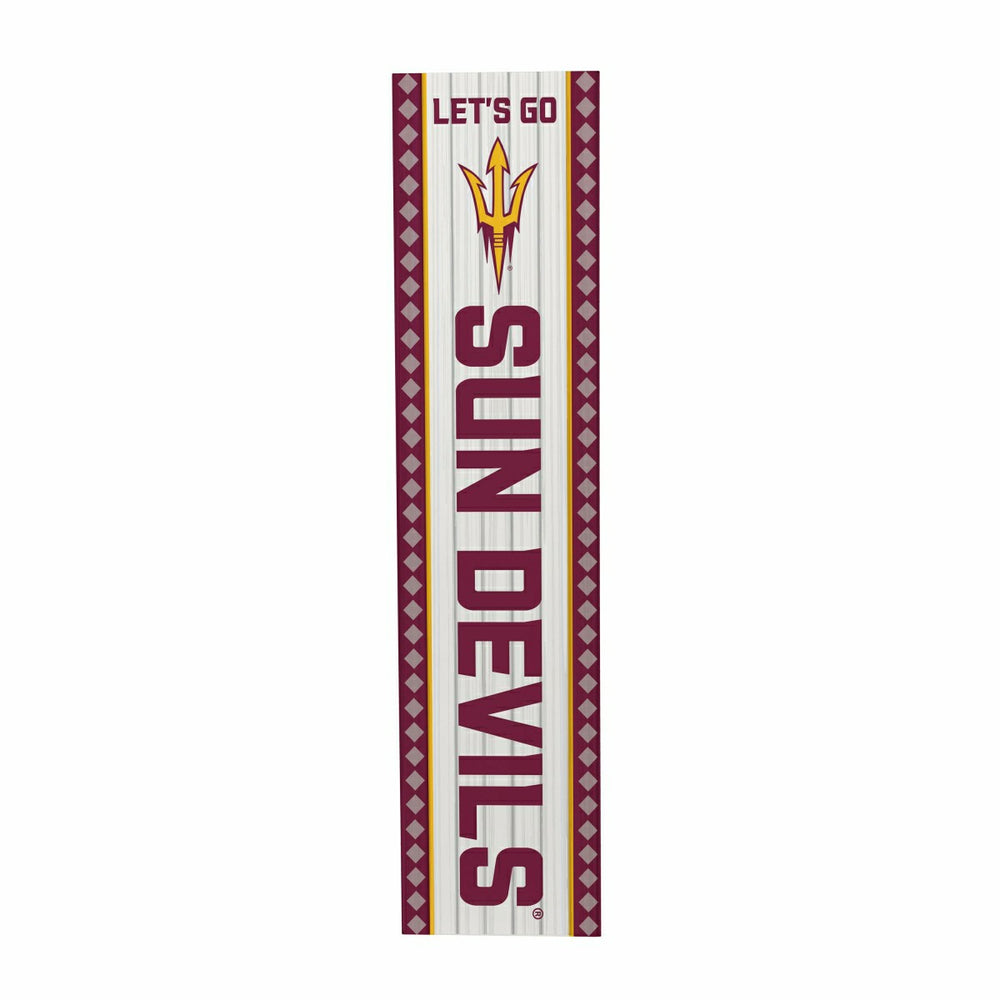Arizona State University 47" Double Sided Leaner, Christmas - Collegiate Home