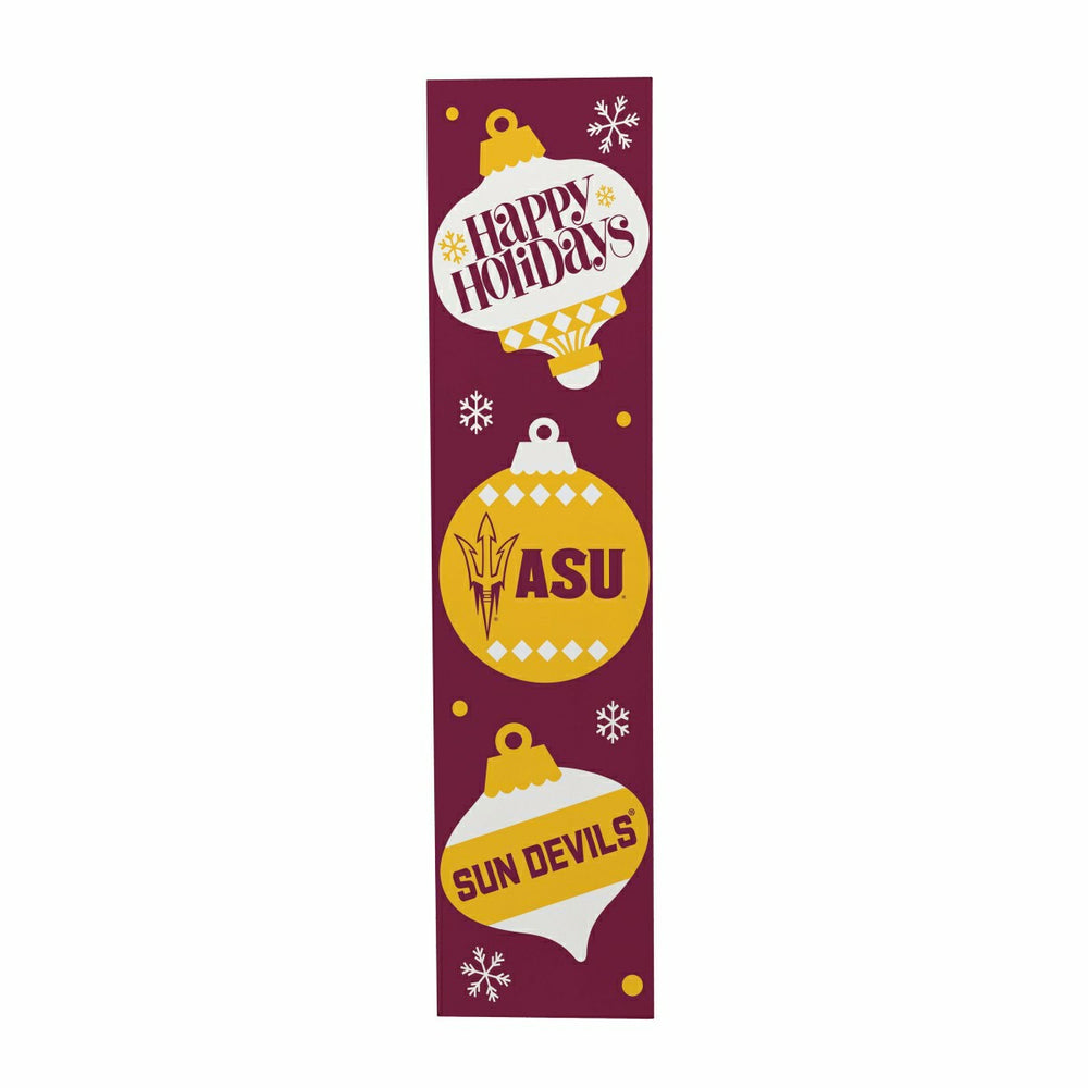 Arizona State University 47" Double Sided Leaner, Christmas - Collegiate Home