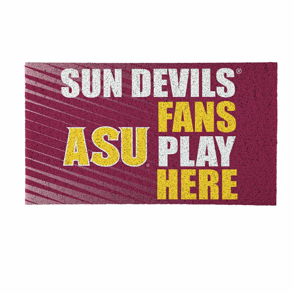 Arizona State University Fan Mat, 28"x16" - Collegiate