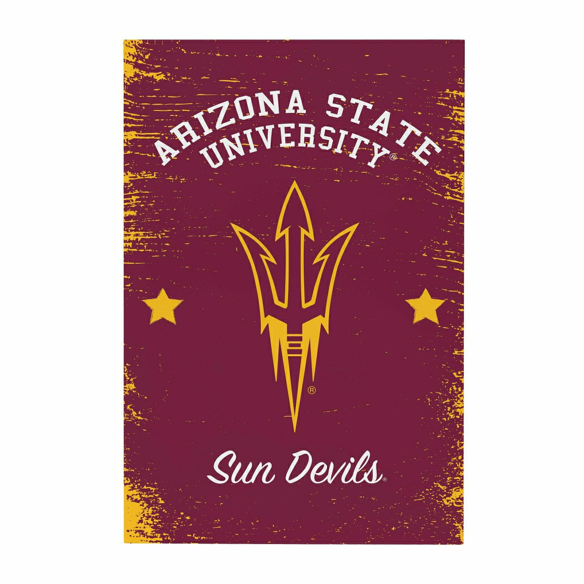 Arizona State University Wood Wall Sign, 16x24 - Collegiate Home