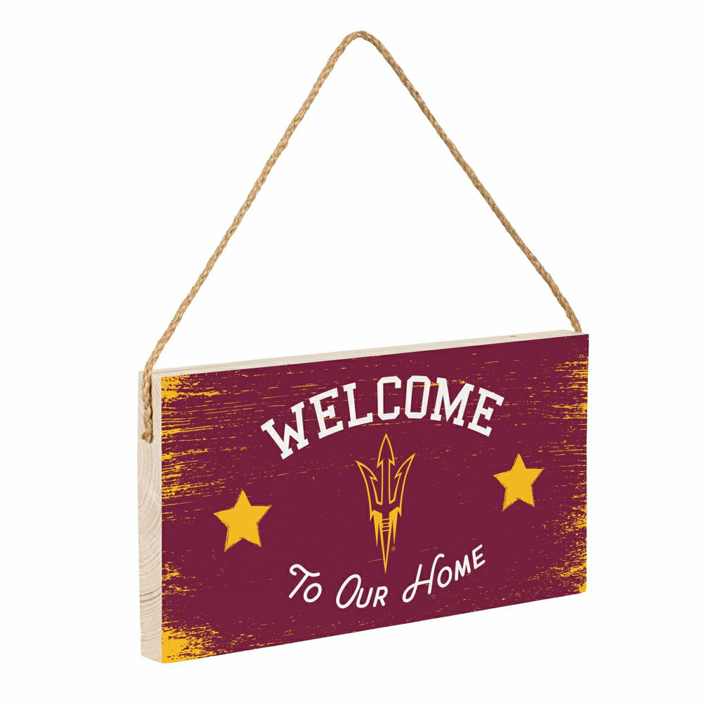 Arizona State University Wood Wall Sign, 6x11 - Collegiate Home