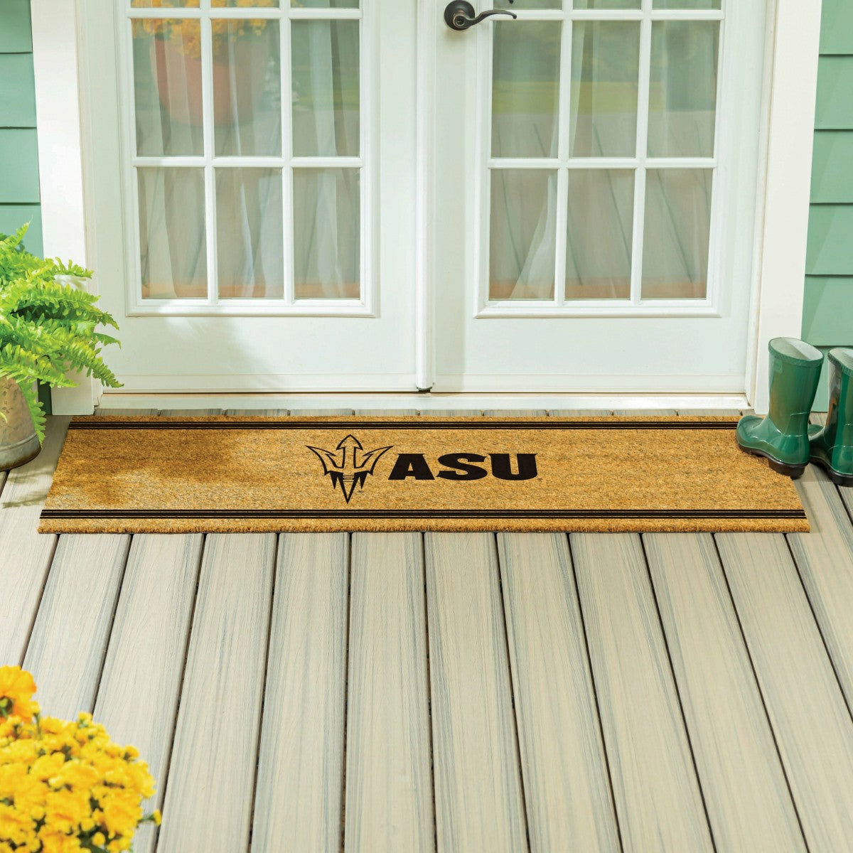 Arizona State University Extra Large One Color Coir Mat, 60"x24" - Collegiate