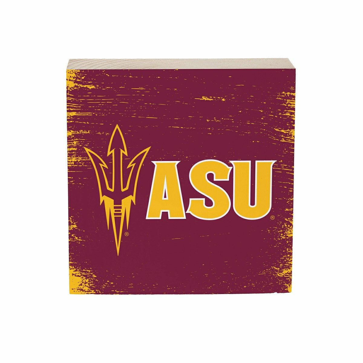 Arizona State University Plock, Down Home Fans, 6x6 - Collegiate Home