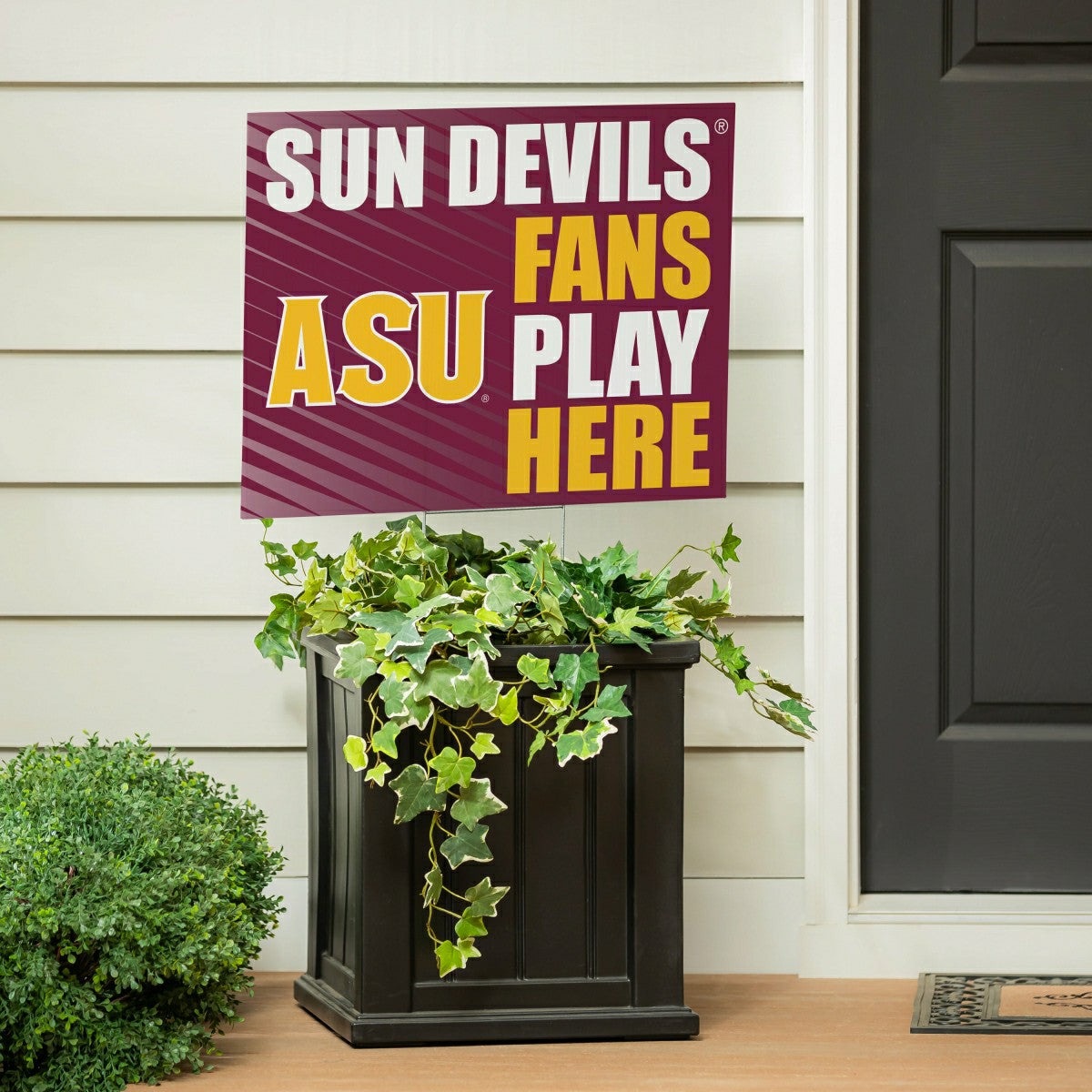 Arizona State University Coroplast Yard Sign "Fans Play Here" - Collegiate Home