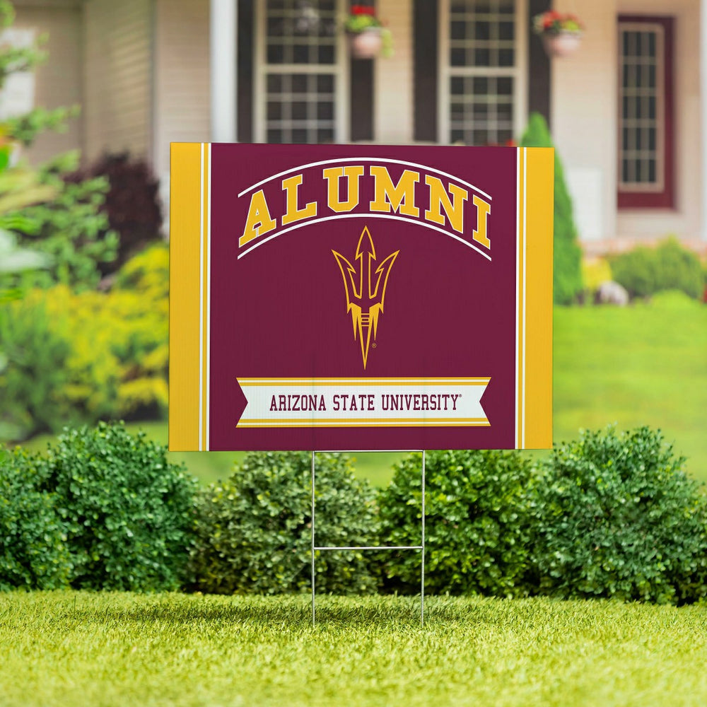 Arizona State University Coroplast Yard Sign Alumni - Collegiate Home
