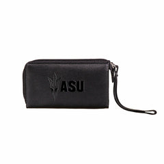 Wristlet Wallet, Black, Arizona State University - Collegiate Home