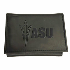 Arizona State University, Tri-Fold Wallet, Black - Collegiate Home
