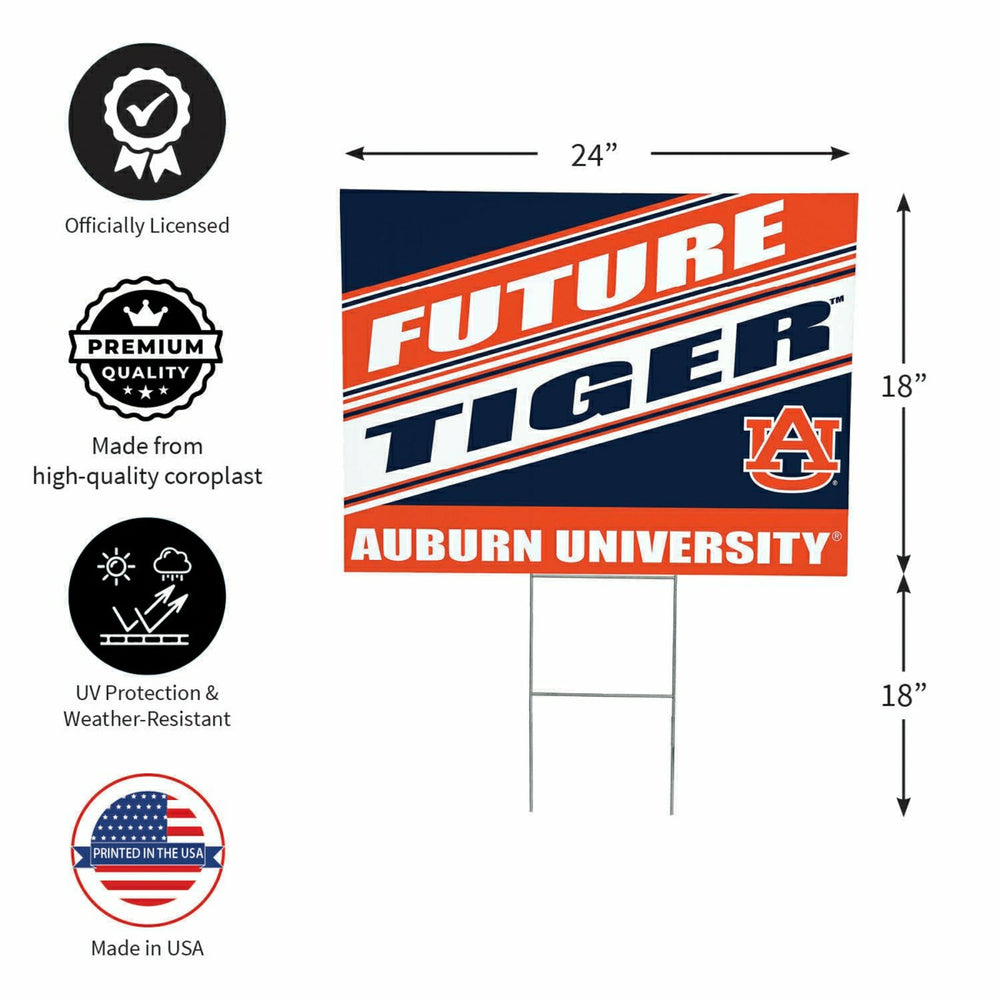 Auburn University Coroplast Yard Sign, Future Student - Collegiate Home
