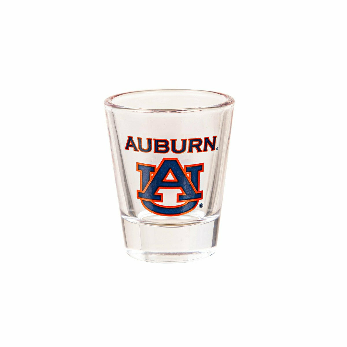 Auburn University 4-Piece Ceramic and Glass 2oz. Shot Glass Set - Collegiate Home