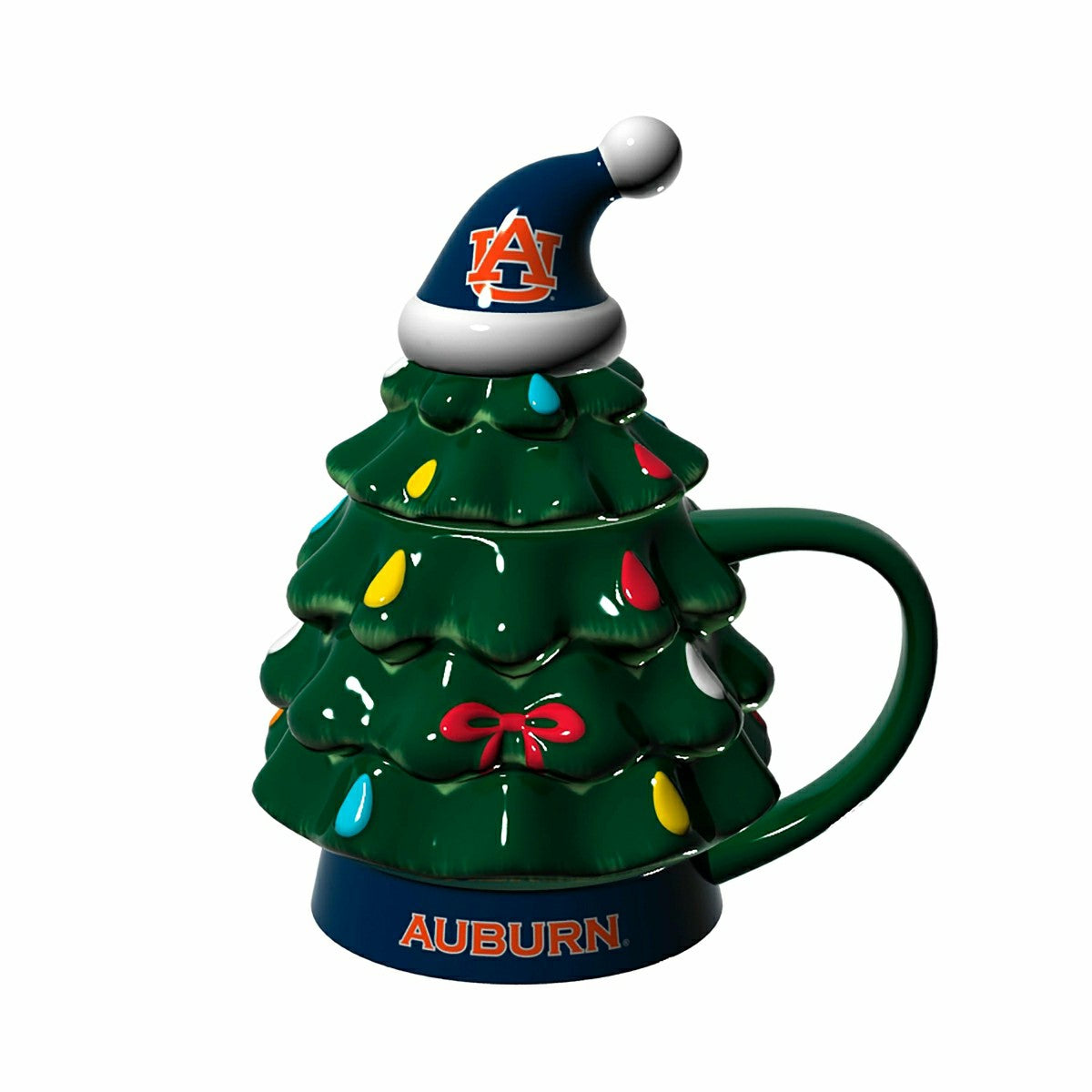 Auburn University, Holiday Tree Cup Gift Set, 14oz. - Collegiate Home
