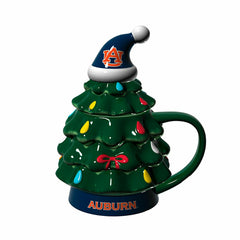 Auburn University, Holiday Tree Cup Gift Set, 14oz. - Collegiate Home