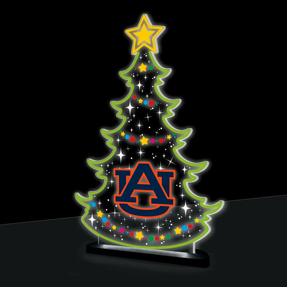 Auburn University College Holiday Tree Desklite LED Decor - Collegiate Home