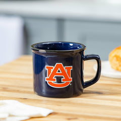 Auburn University Ceramic Camp Cup with Enamel Finish, 14oz - Collegiate Home