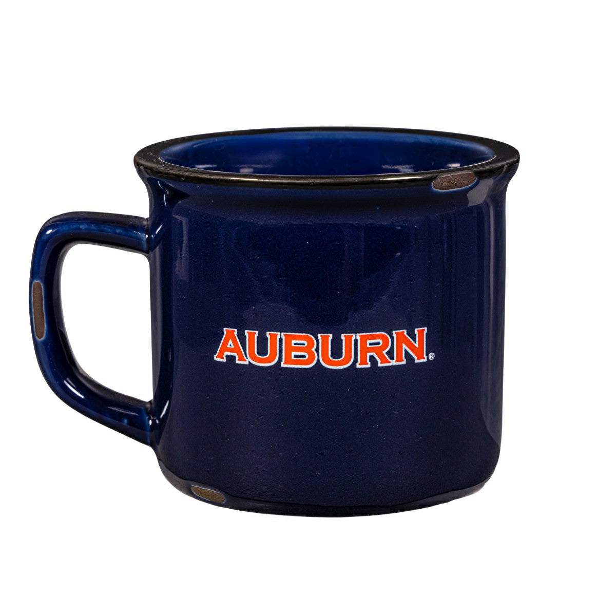 Auburn University Ceramic Camp Cup with Enamel Finish, 14oz - Collegiate Home