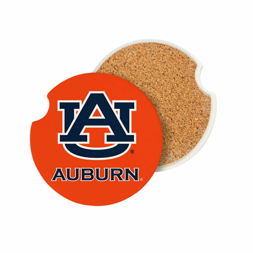 Auburn University Car Coaster Set, 2pc - Collegiate Home