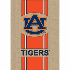 Burlap Auburn University Tigers Garden Flag, 12.5 x 18 inches - Collegiate Home