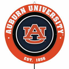 Auburn University, Metal Lite, Round - Collegiate