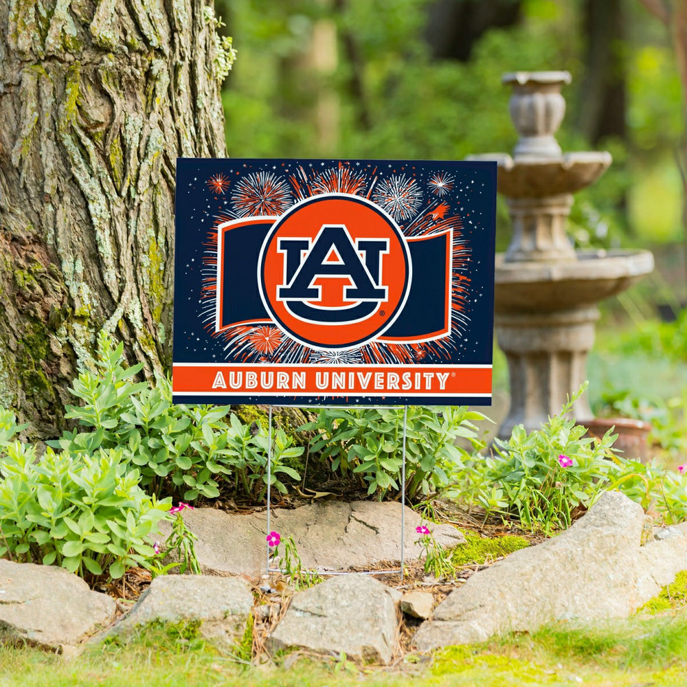 Auburn University Yard Sign, Patriotic - Collegiate Home