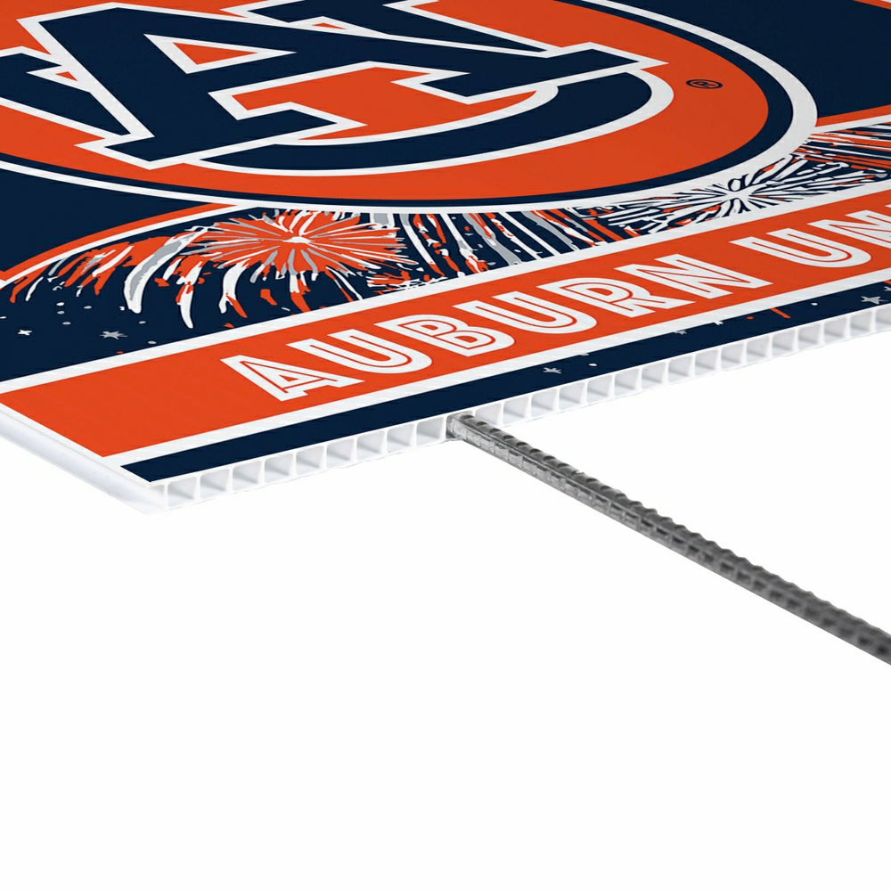 Auburn University Yard Sign, Patriotic - Collegiate Home