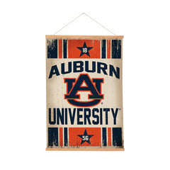 Auburn University, Canvas Wall Tapestry, Medium, 36x24 - Collegiate Home
