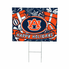 Auburn University Yard Sign, Holiday - Collegiate Home