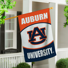 Auburn University Suede House Flag - Collegiate Home